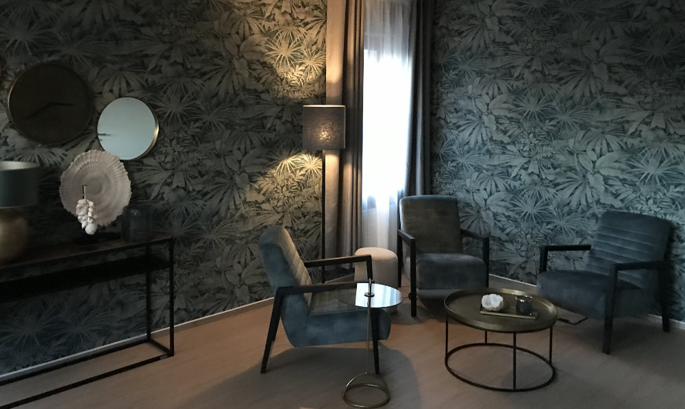 Psychologische Beratung Dortmund - Wohlfühlpraxis Kolibrimoment - Meine Praxisräume mit gemütlicher Sitzecke